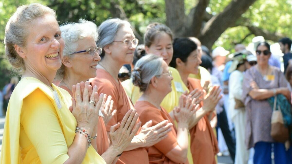 Paramahansa Yogananda At Lake Shrine