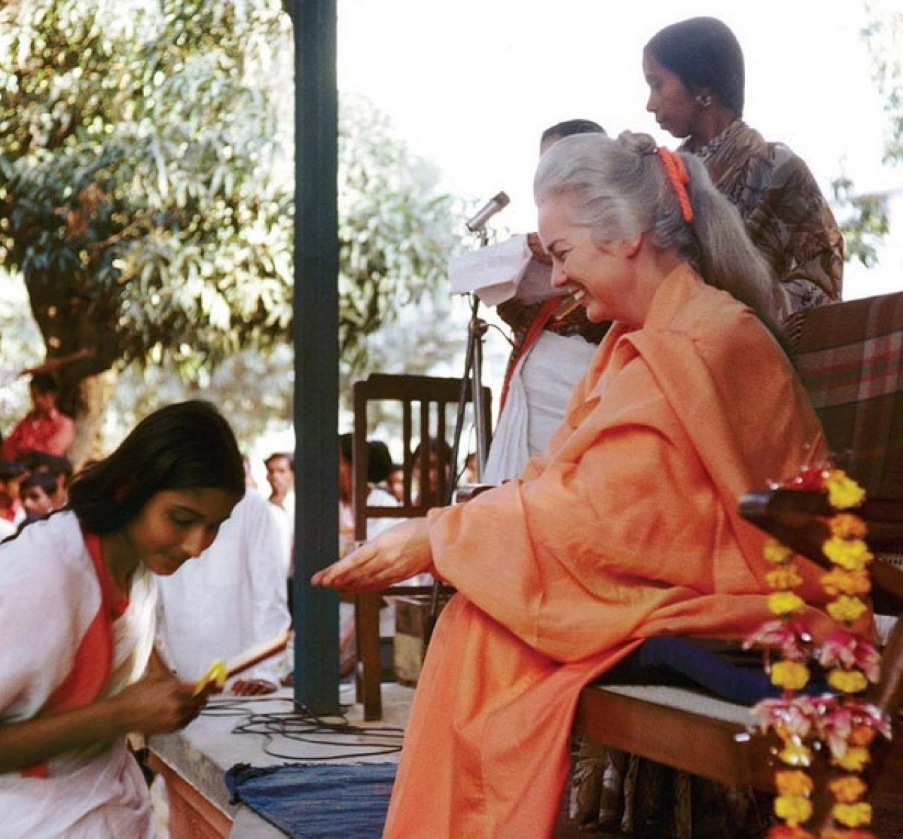 Paramahansa Yogananda at Lake Shrine