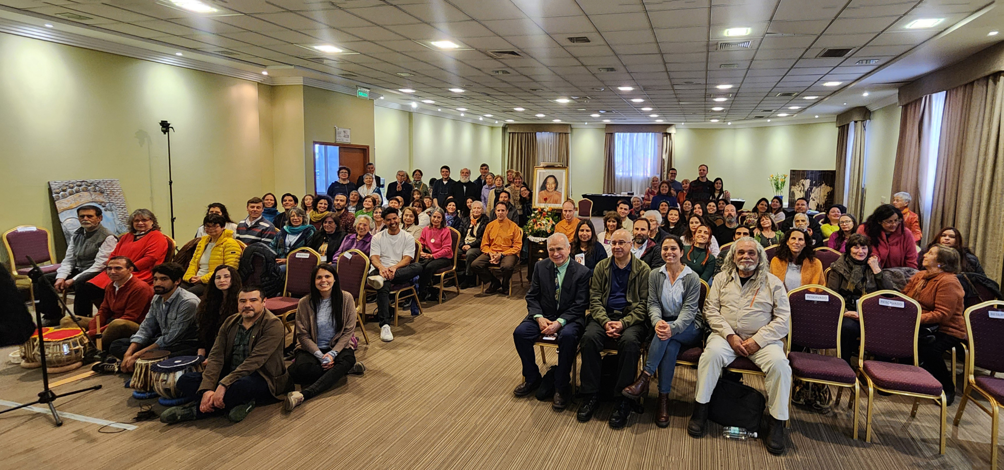 Members came from throughout Chile for this Valparaiso event.