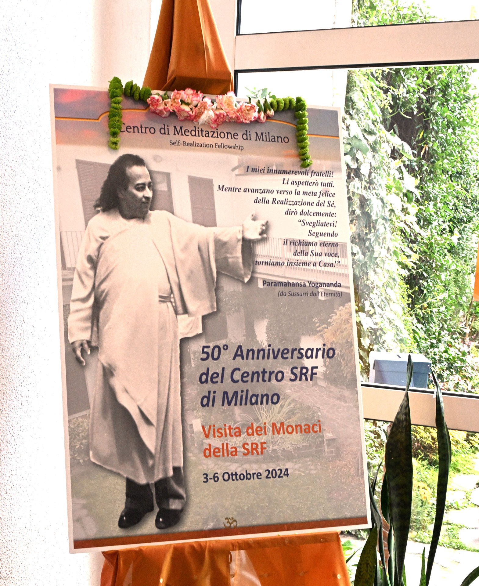 This monastic visit coincided with the celebration of the 50th Anniversary of the Milano Center.