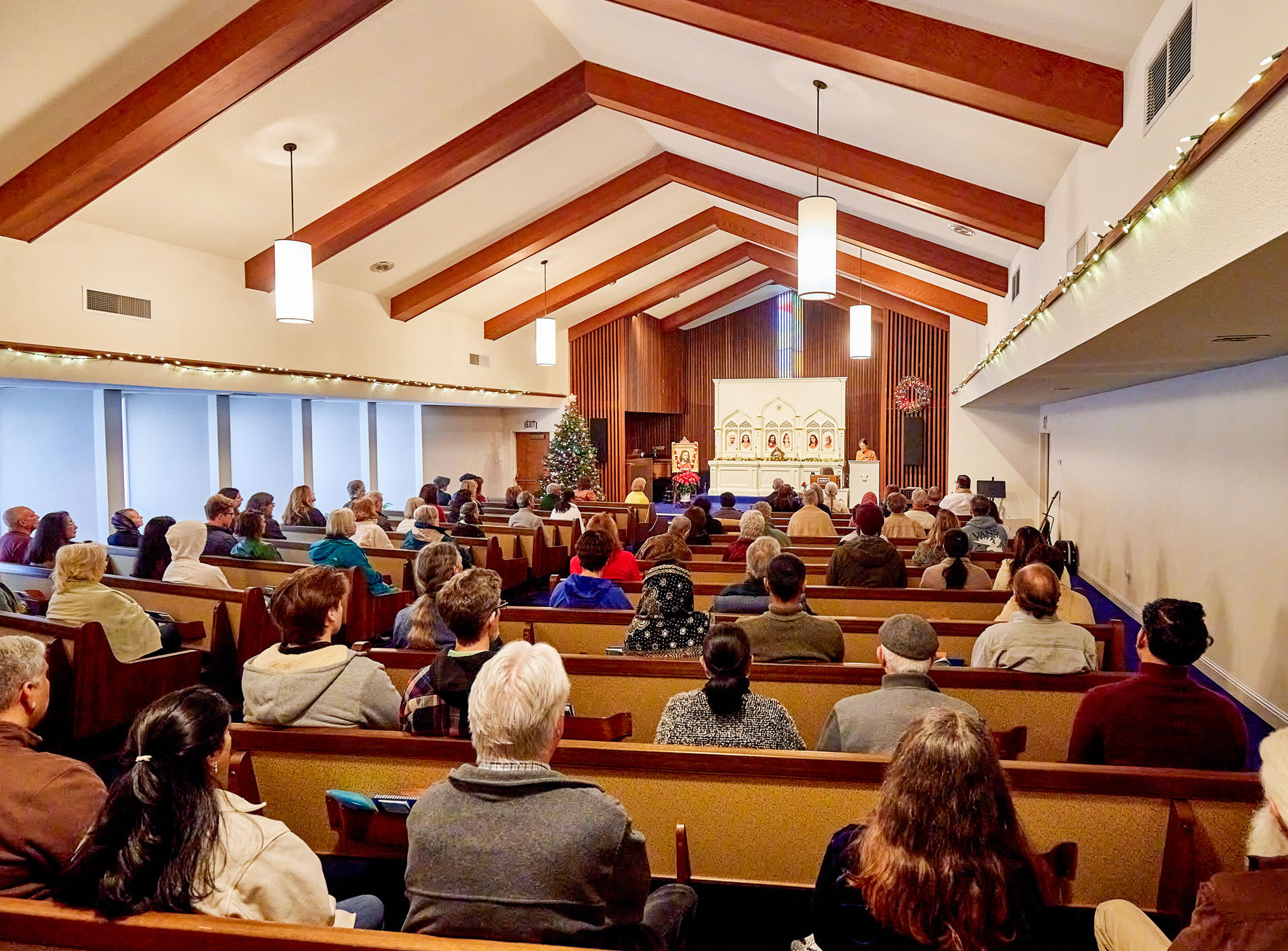 Christmas events at the Sacramento Center were conducted by Sister Ranjana and Brahmacharini Sylvia.