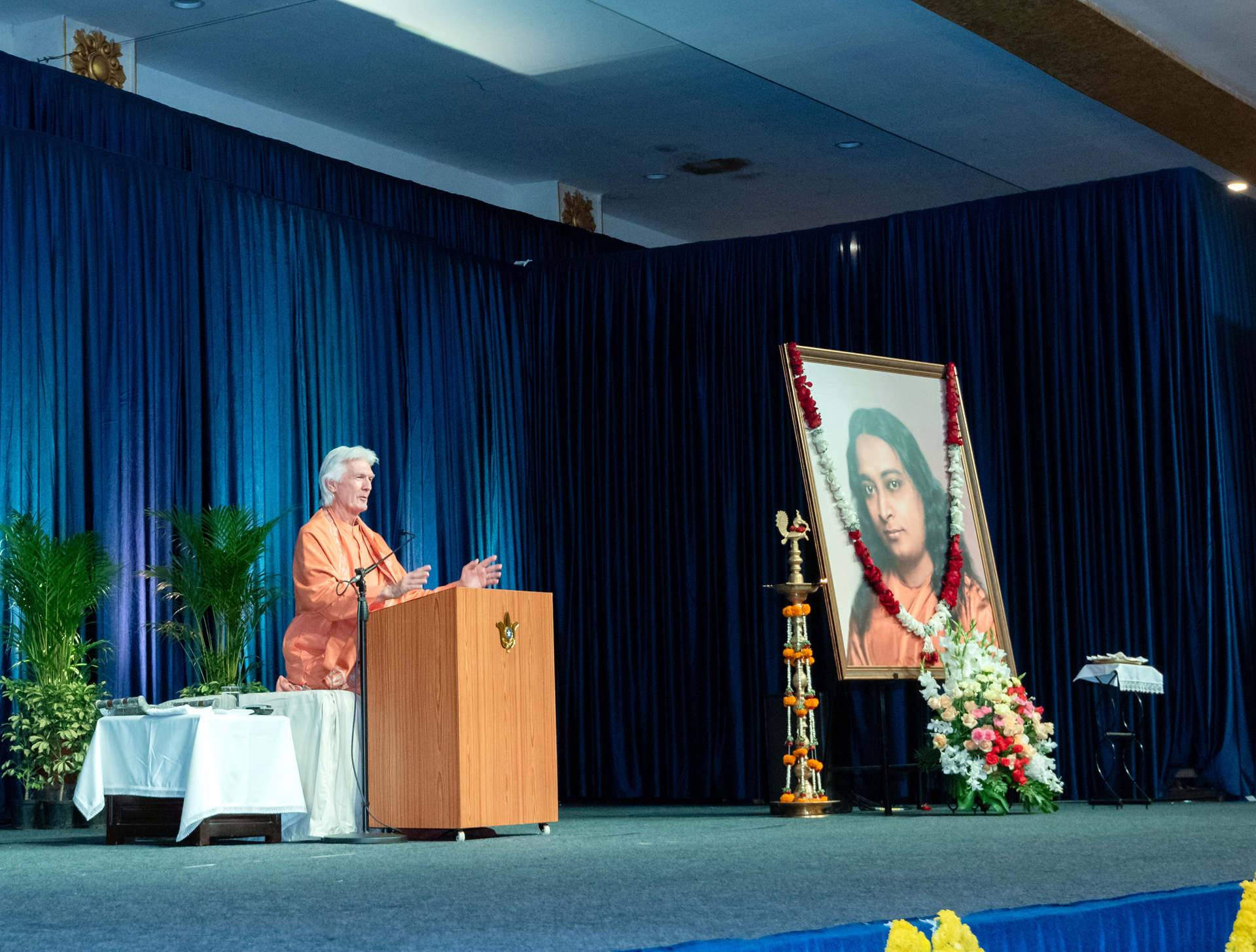 He also gave a satsanga, speaking inspiringly on how meditation serves as a pathway to inner transformation and spiritual growth,...