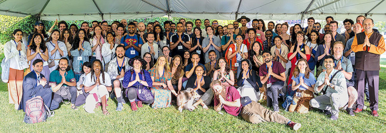 Young adults at SRF Convocation in Los Angeles 2