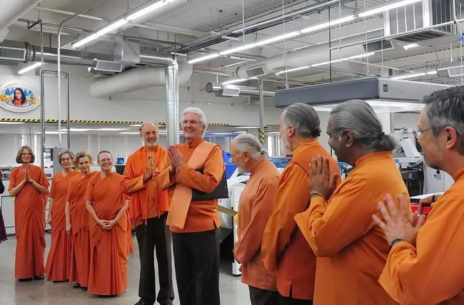 Srf Dedicates New Press And Bindery Equipment 1