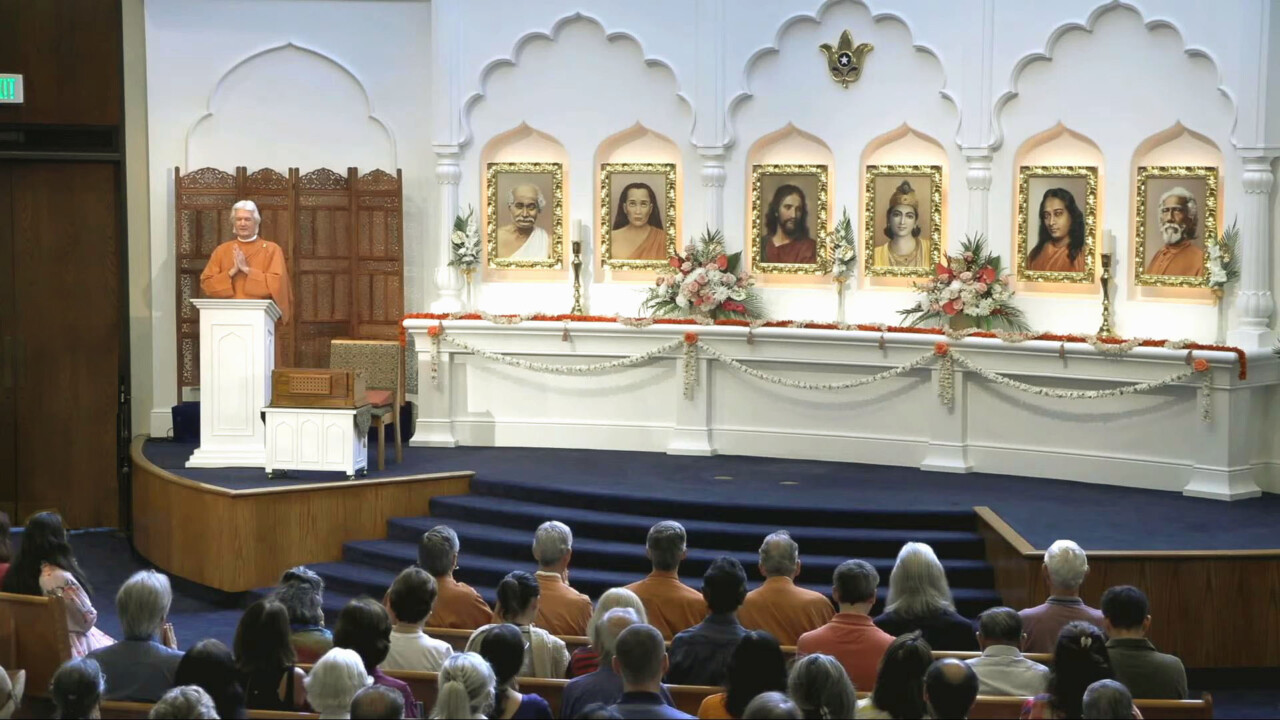 2023 Convocation Opening Program Brother Chidananda