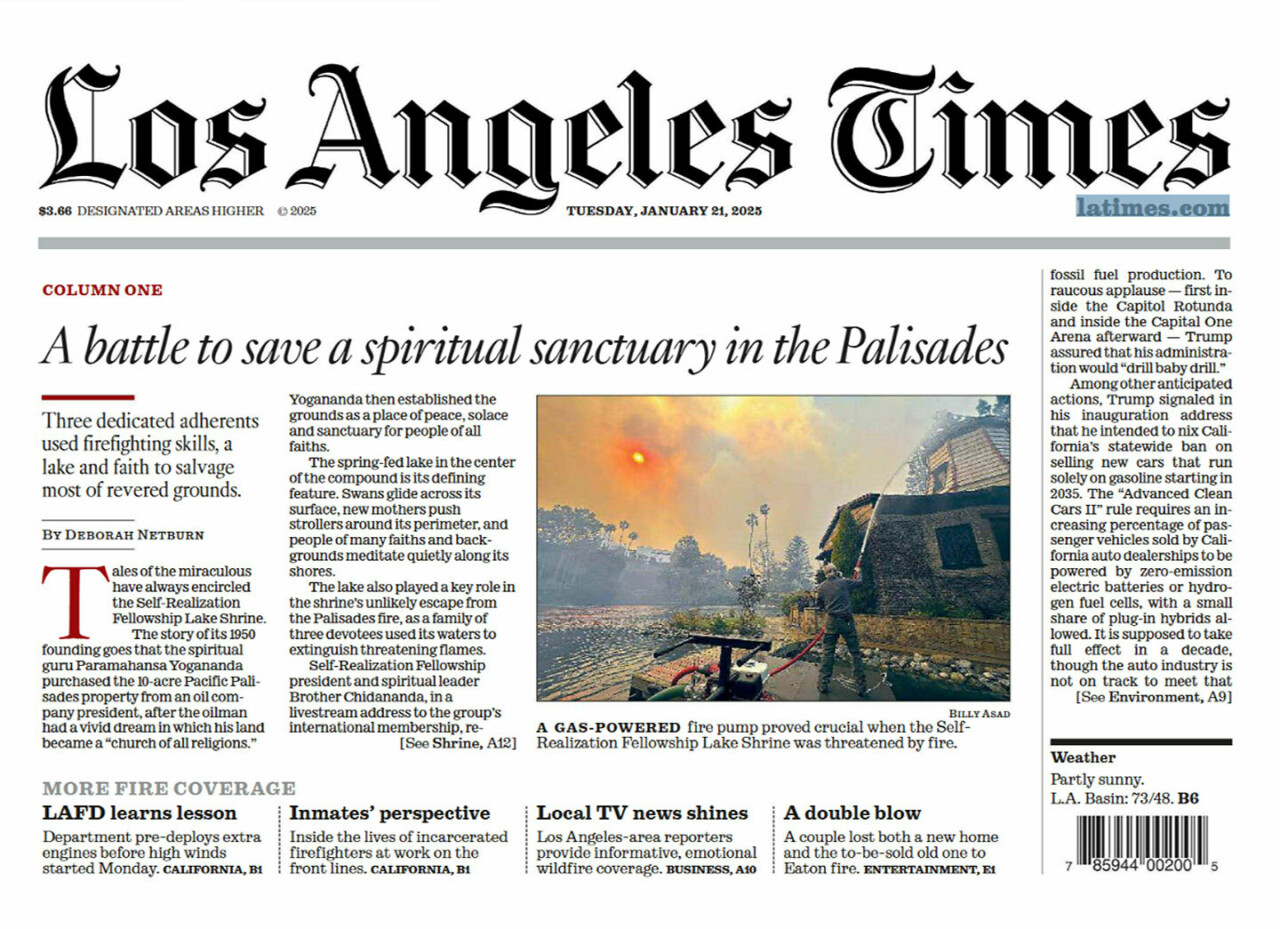 LA Times Lake Shrine Fire1 23 25