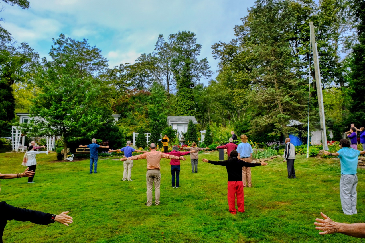 Greenfield Retreat Paramahansa Yogananda's Energization Exercises