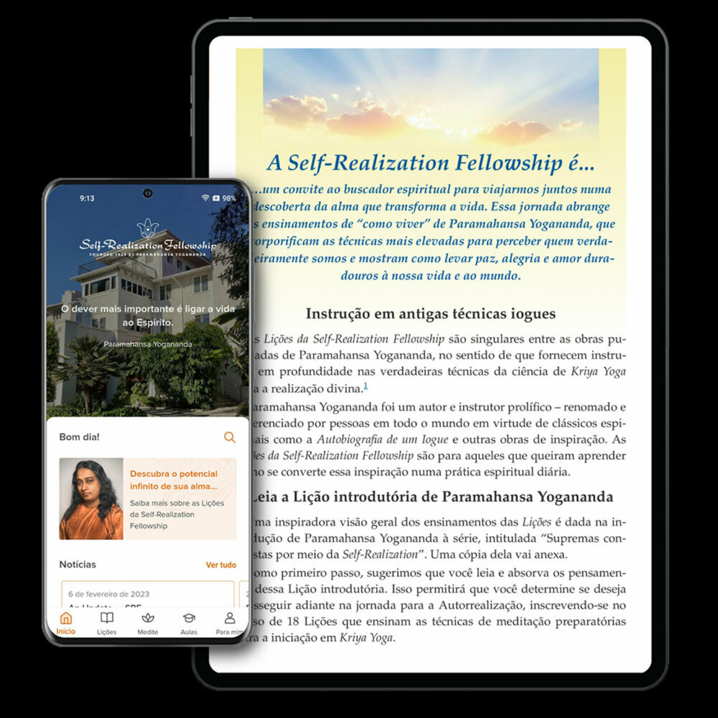 Portuguese Lessons i Phone Tablet top banner