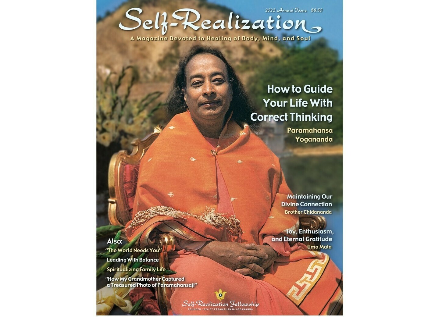 Self Realization 2022 issue cover BL