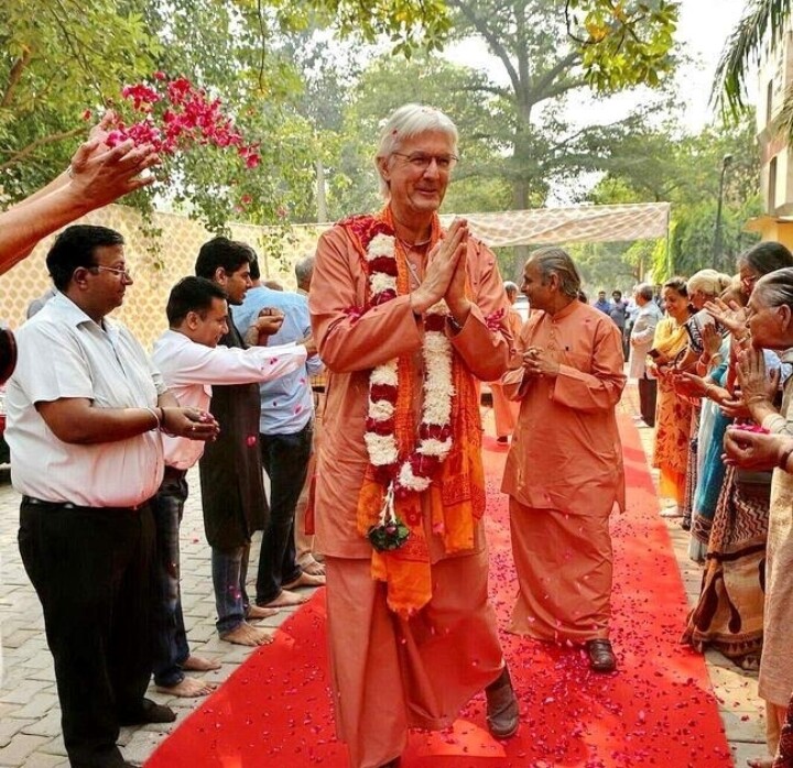 Brother Chidananda Arrival in India