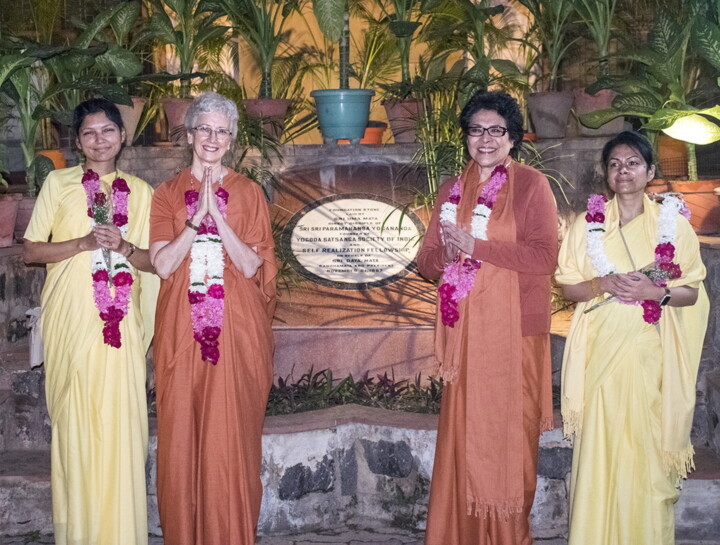 SRF nuns in India 2022 blog post